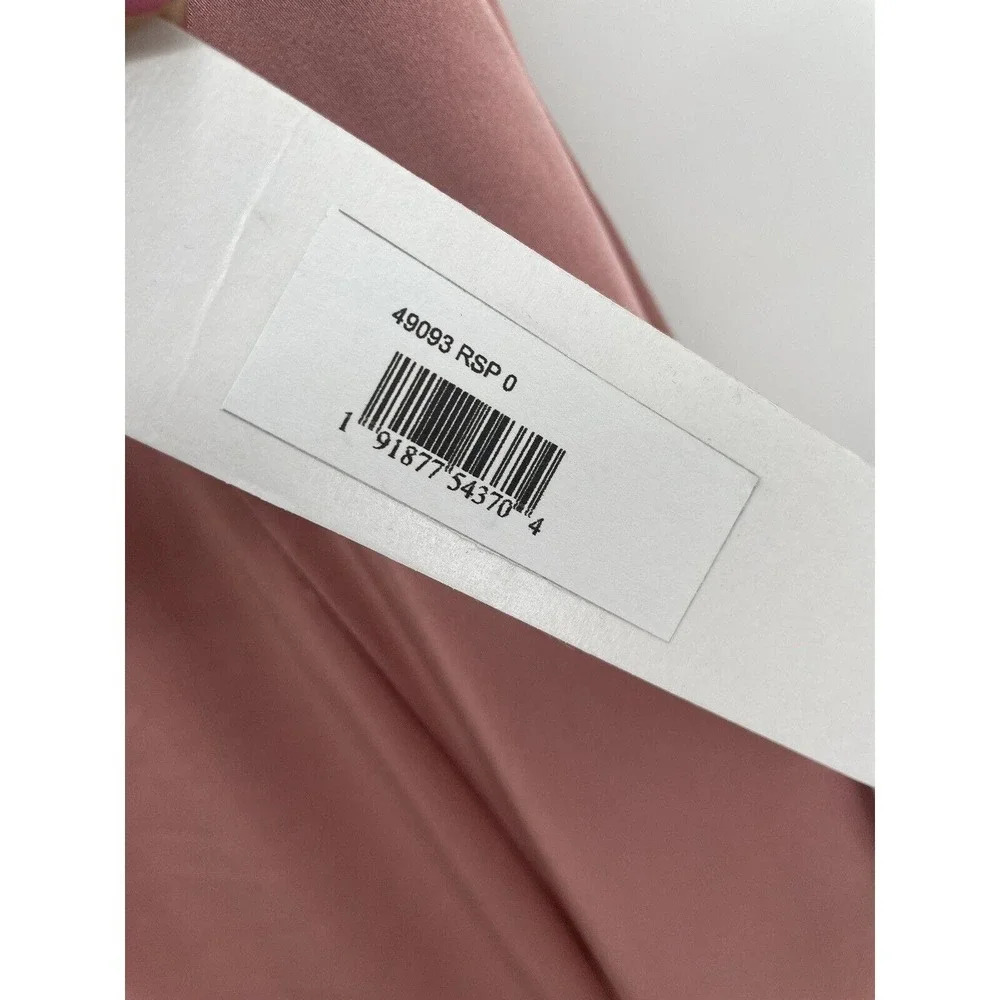 IEENA by MAC DUGGAL Gown Rose Pink Embellished Neck Trumpet Size US 0 - Picture 16 of 16